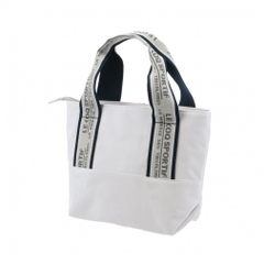 le coq sportif golf Pouch Ladies Pouch (Mini Tote Bag) with Logo Tape Design QQCXJA43