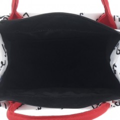le coq sportif golf Pouch Le Coq Black Trico Design Square Pouch with Original Heart Zipper Pull LG4FTT43L