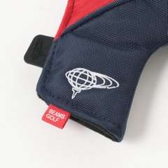 BEAMS GOLF Head Cover Slash Panelled putter Cover (Blade Type) 8104086383