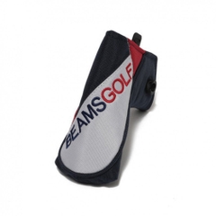 BEAMS GOLF Head Cover Slash Panelled putter Cover (Blade Type) 8104086383