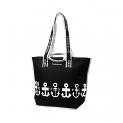 PEARLY GATES Boston Bag Logo Anchor Pattern Locker Bag 0535281803
