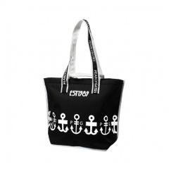PEARLY GATES Boston Bag Logo Anchor Pattern Locker Bag 0535281803