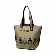 PEARLY GATES Boston Bag Logo Anchor Pattern Locker Bag 0535281803