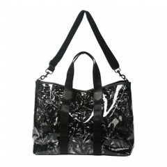 PEARLY GATES Boston Bag Delicate Botanical Pattern Clear Locker Bag 0533281602