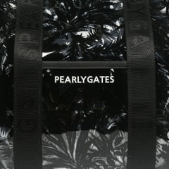 PEARLY GATES Boston Bag Delicate Botanical Pattern Clear Locker Bag 0533281602