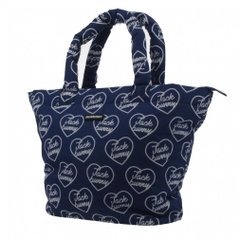 Jack Bunny Boston Bag Heart Pattern Print Tote Bag (2624281100)