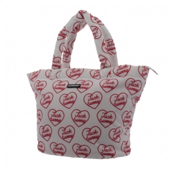 Jack Bunny Boston Bag Heart Pattern Print Tote Bag (2624281100)