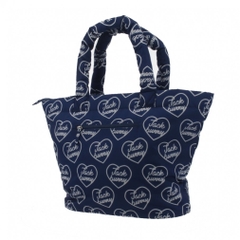 Jack Bunny Boston Bag Heart Pattern Print Tote Bag (2624281100)