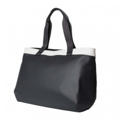 Munsingwear Boston Bag Munsing Synthetic Leather Penguin Embroidery Tote Bag MG5FTT02L