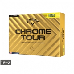 Callaway Golf Ball 1 Dozen CHROME TOUR 24 YELLOW TRIPLE TRUCK 7193106760