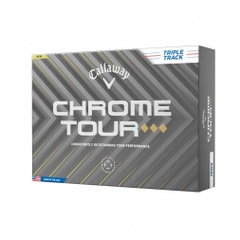Callaway Golf Ball 1 Dozen (12 Golf Ball) CHROME TOUR TRIPLE DIAMOND 25 7193642404