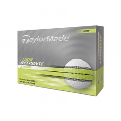 TaylorMade Golf Ball 1 Dozen TOUR RESPONSE Stripe Yellow N9526501