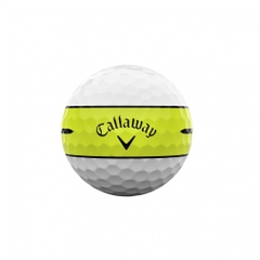 Callaway Golf Ball 1 Dozen CHROME TOUR 24 360 YELLOW STRIPE 7193711421