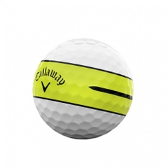 Callaway Golf Ball 1 Dozen CHROME TOUR X 360° YELLOW STRIPE 7193852568