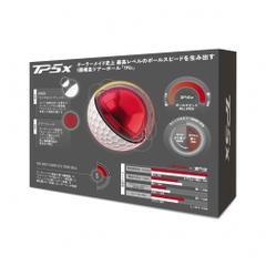 TaylorMade Golf Ball 1 Dozen TMJ26 TP5x JPN N9535701