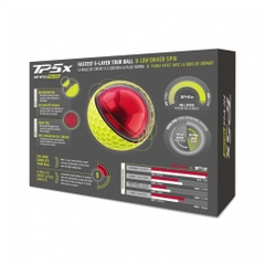 TaylorMade Golf Ball 1 Dozen TMJ26 TP5x YLW JPN N3574601