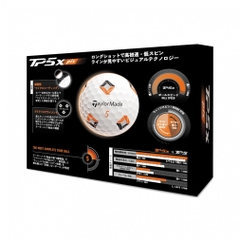 TaylorMade Golf Ball 1 Dozen TMJ26 TP5x pix JPN N9540401