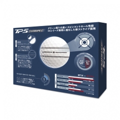 TaylorMade Golf Ball 1 Dozen TMJ26 TP5 Stripe JPN N9535401