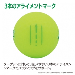 Coca-Cola Golf Ball 1 Dozen 12-Ball Pack Sprite Matte Lemon Lime
