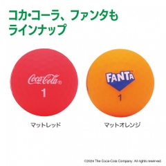 Coca-Cola Golf Ball 1 Dozen 12-Ball Pack Sprite Matte Lemon Lime