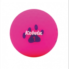 kolwin Golf Ball 1 Dozen Ball Soft High Repulsion Matte Color Matte Pink