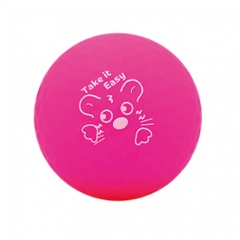 kolwin Golf Ball 1 Dozen Ball Soft High Repulsion Matte Color Matte Pink
