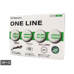 TOBUNDA Golf Ball 1 Dozen ONE LINE One Line Golf Ball White Ball