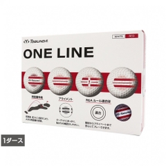 TOBUNDA Golf Ball 1 Dozen ONE LINE One Line Golf Ball White Ball