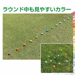 TOBUNDA Golf Ball 1 Dozen ONE LINE One Line Golf Ball Color Ball