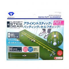 DAIYA GOLF dụng cụ tự tập putt tại nhà Diamond Pad Alignment TR-471