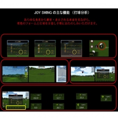Swing Analyzers JOY SWING Simulation Golf