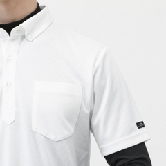 TIGORA Men's Golf Wear iCOOL Heat Shielding UV Set Shirt TR-1H1065B2P-C