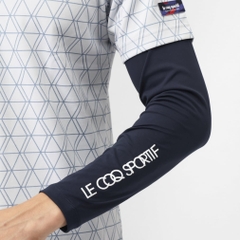 le coq sportif golf Men's Golf Wear Short Sleeve Shirt with Inner LG5FTZ00M