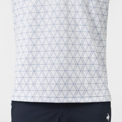 le coq sportif golf Men's Golf Wear Short Sleeve Shirt with Inner LG5FTZ00M