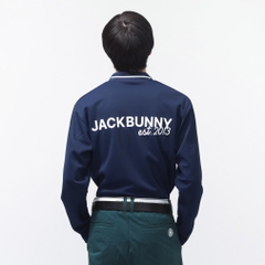 Jack Bunny Men's Golf Wear Octa Double Pique Long Sleeve Mock Neck 2626166143