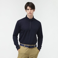 TIGORA Men's Golf Wear +5°C iHEAT Solid Half-Zip Shirt TR-1L1525Z-HNV