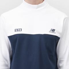 new balance Men's Golf Wear L/SLEEVE MOCK NECK PULLOVER 0125267008