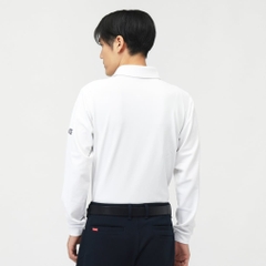 le coq sportif golf Men's Golf Wear DTC Special Color Basic Design Long Sleeve Shirt LG5FLS00M