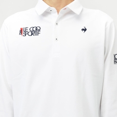 le coq sportif golf Men's Golf Wear DTC Special Color Basic Design Long Sleeve Shirt LG5FLS00M