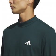 adidas Men's Golf Wear Back Graphic Long Sleeve Mock Shirt JVV08