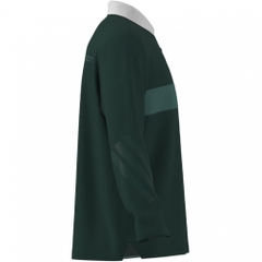 adidas Men's Golf Wear Beyond The Course Color Block Long Sleeve Polo Shirt JM9581