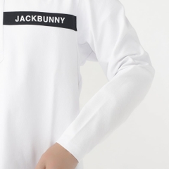 Jack Bunny Men's Golf Wear Mesh Ponte Long Sleeve Polo Shirt 2624261919