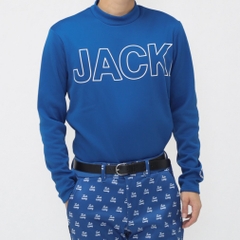 Jack Bunny Men's Golf Wear KARUISHI ECO Mock Neck Cut and Sewn (Long Sleeve) 2624266121