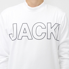 Jack Bunny Men's Golf Wear KARUISHI ECO Mock Neck Cut and Sewn (Long Sleeve) 2624266121