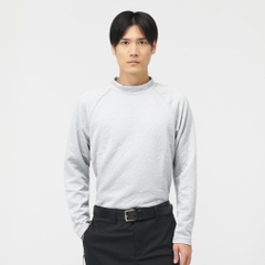 PUMA Men's Golf Wear Stretch 3D Jacquard Raglan Mock Neck 630489