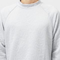 PUMA Men's Golf Wear Stretch 3D Jacquard Raglan Mock Neck 630489