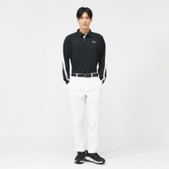 PUMA Men's Golf Wear PF Stretch Thermo Tapered Line LS Polo 630423