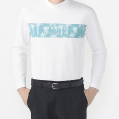 TRAVIS MATHEW Men's Golf Wear L/S Mock-Neck Tee 7AK020