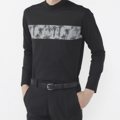 TRAVIS MATHEW Men's Golf Wear L/S Mock-Neck Tee 7AK020