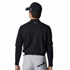 UNDER ARMOUR Men's Golf Wear UA Drive Waffle Long Sleeve Mock-neck Shirt 6007932